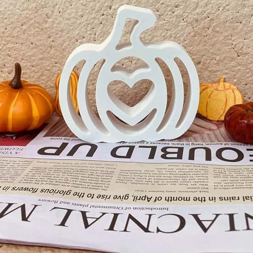 Silikonformen Gießformen Herbst,Silikonform Kürbis Herbst Deko,Herbst Silikonform Kerzenhalter,Kürbis Silikonform Gips Kerzenformen zum Gießen,Ahornblatt Pumpkin Giessformen Silikon Gießform (#01)