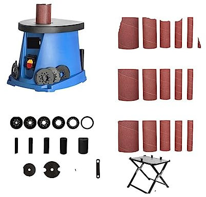 Levigatrice Levigatrice Lavorazione Del Legno Rettifica 2000rpm Desktop Colonna Di Sabbia Macchina Albero Macchina Sabbia Macchina Nastro Sabbia Macchina Sabbia Bastone Motore potente(Package5)