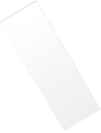 DECHOUS Cake Cream Scraper 8 Inch Acrylic Baking Tool Smooth Edge Frosting Scraper for Cake Decorating Home Baking Accessories