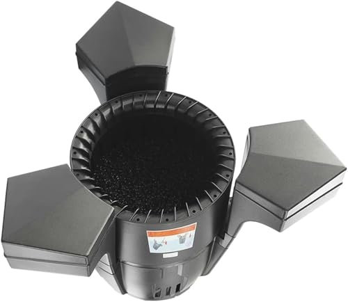 WQZzjm Floating Pond Skimmer, Automatic Pool Cleaner, Pool Surface Extractor, Skimmer & Clarifier, Suction Floating Skimmer for Fish Pond Swimming Pool Garden (70W)