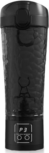 GBKDQQ Bottiglia elettrica per shaker di proteine da 700 ml, shaker per frullati di proteine, 3 modalità, miscelatore elettrico, bottiglia d'acqua, shaker per fitness, albume d'uovo, cacao, frullati