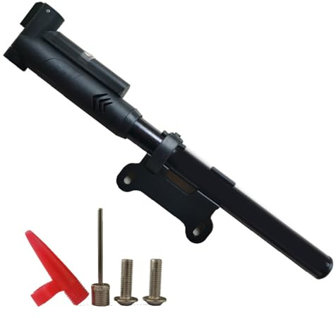 High Pressure Bicycle Tire Pump Road Bike Tire Inflator Small Hand Pump Bicycle Repair Tool with Barometer