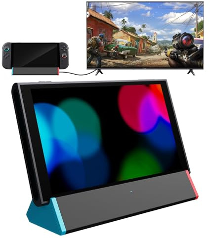 Antank Tragbare TV Docking Station Kompatibel mit Nintendo Switch 2 NUR, Ladestation Dock mit 4K@120Hz HDMI Ausgang/100W Ladeanschluss/USB 3.0 [Nicht für Switch 1/OLED]