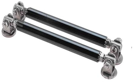 Labbro Paraurti Anteriore Splitter Spoiler Spoiler Anteriori Auto Paraurti Anteriore Posteriore Auto Splitter Per Labbra Kit Barra Supporto Spoiler Asta Decorativa Universale(20cm Black)