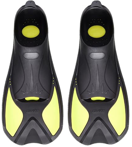 Pinne Subacquee - Pinne Da Nuoto Lama Corta Per Adulti, Pinnes Corte, Pinnette Nuoto Piscina Corte In Silicone, Pinnes Da Allenamento Per Il Nuotos Per Snorkeling, Immersioni, Forniture Per Il Nuotos