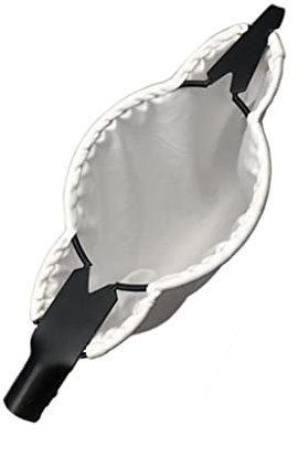 OUOULAJY Fruit Picker Head 2V Shaped Blades Metal Cutter Pear Hook Fabric for Farm