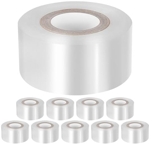 Toyvian Transparente Veredelungsfolie 3cm X 120m – Dehnbares Pflanzenversiegelungsband aus PE Umweltfreundliches Gartenwerkzeug zum Veredeln von Obstbäumen Blumen und Gemüse