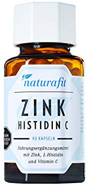 NATURAFIT Zink Histidin C Kapseln 90 St