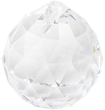 100% Genuine ASFOUR Feng Shui Prism Crystal Ball 701-40mm