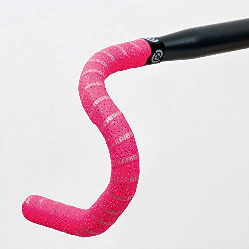 Bike Ribbon Cinta para Manillar Eolo Soft, Blanco y pompón, ES108