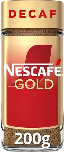 NESCAFÉ Gold Decaf Caffè Solubile Decaffeinato, Barattolo 200g