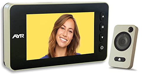 Mirilla Digital grabadora AYR 755 Acabado níquel Mate.