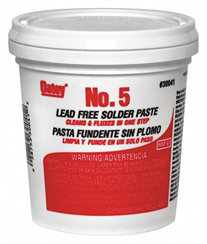 OATEY Paste Flux, Solder, Jar, 16 oz.