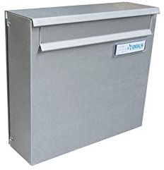 Edelstahl Zaun Durchwurfbriefkasten - A-02