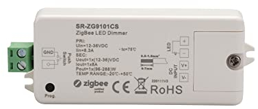 LED CONNEX Zigbee - Regulador de intensidad (12-36 V, CC hasta 1 x 8 A)