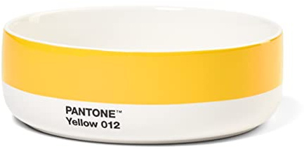 Copenhagen Design Pantone Porcelain Cereal Soup Bowl, Yellow 012