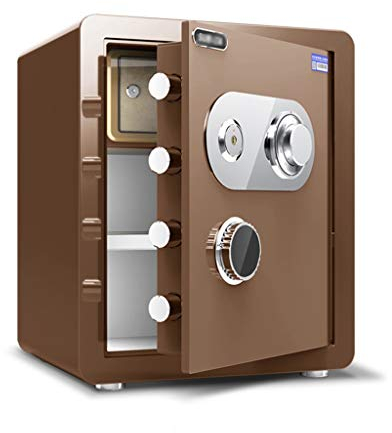 Safe Schranktresor - Kleine Mechanische Zahlenschloss Aufbewahrungsbox Anti-Bohren Stahl Schlossbolzen Wandtresore für Haushalt Keine Batterie Erforderlich