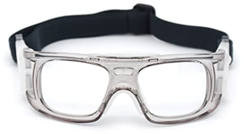Verstellbare Basketball-, Fußball-Schutzbrille, Sportbrille, für Damen und Herren, Anti-Kollisionsbrille, Fahrradbrille, Schneesportbrille und Gläser, Sportbrille für Damen und Herren, Basketball,