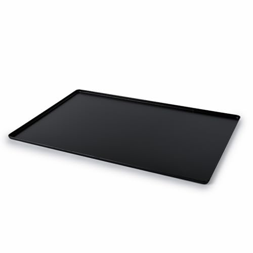 Silicon-tech | Plateau d'affichage des aliments en aluminium| 60x40cm coins arrondis
