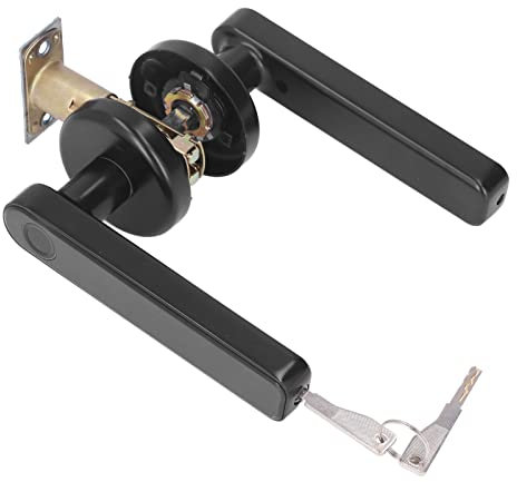 Cerradura de Puerta de Huellas Dactilares Sola Manija de Puerta Inteligente de Bloqueo Inteligente Contraseña Electrónica Puerta de la Habitación Cerradura de Identificación de