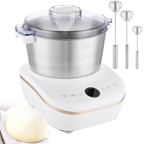 DDNGEJ Impastatrice elettrica da 25~38°C con Funzione di fermentazione, Macchina per la fermentazione del Pane da 5 Litri, Macchina per impastare la Farina da Cucina c