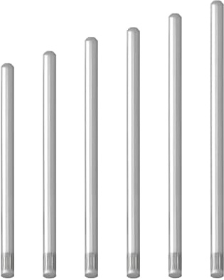 eMagTech 30 Pezzi Di Perni A Vite Con Dente Singolo Per Cinturino In Acciaio Inossidabile Diametro 1 Mm Adatti Per Vari Orologi