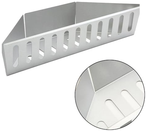 MonoSora Cestino per carbone per barbecue, 38,5 x 11 x 7,5 cm, in metallo di carbonio, cestino portaoggetti per campeggio all'aperto (1 pezzo)