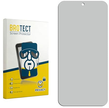 brotect Protection Anti-Espion pour Xiaomi Poco M8 Pro | Anti-Spy Protection d'écran Made in Germany Privacy Film Écran de Confidentialité Clair