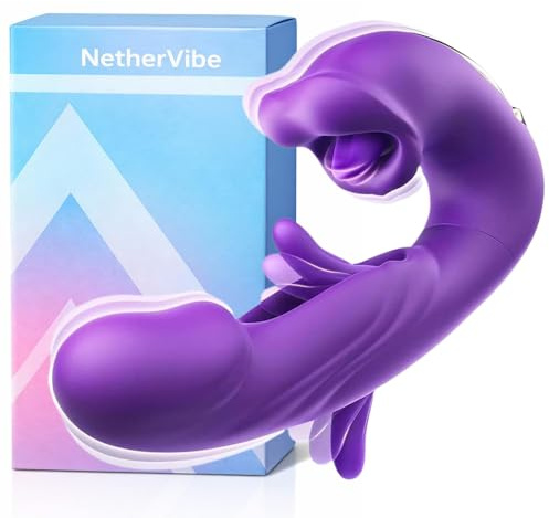 2026 New Nethervibe Pelvic Floor Trainer, 4-in-1 Pelvic Floor Activator, IPX7 Waterproof Design, Quiet (Purple)