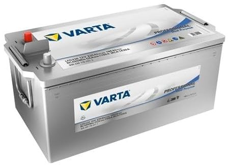 Varta Professionnal Decharge Lente Lfd230 Batterie Bateaux, Camping-Cars, Loisirs, 12 V 230Ah 1150 Amps (En)