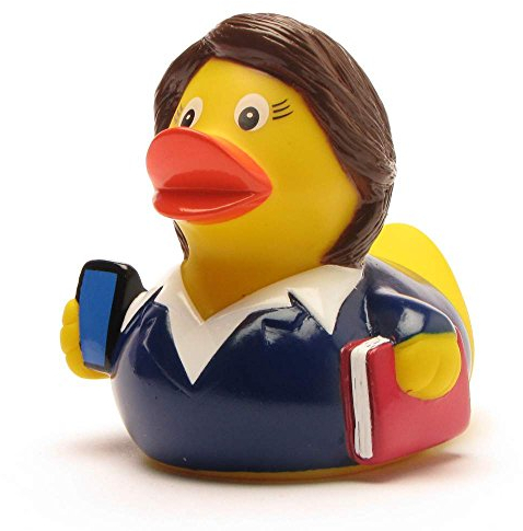 Duckshop, Paperella da bagno vestita da donna in carriera, emette suono se premuta