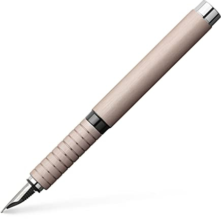 FABER-CASTELL 148423 - Füller Essentio, Feder B, Aluminium Rose