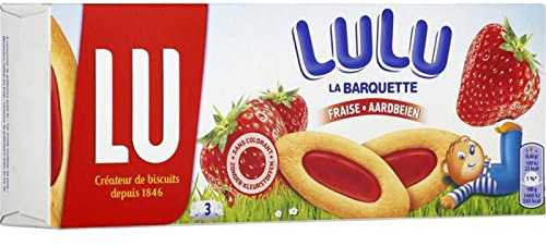 LU Lulu La Barquette Fresa 120 g (lote de 6)