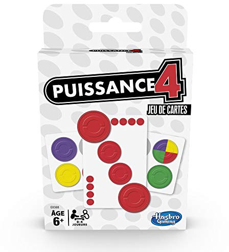 Power 4 Kartenspiel – Gesellschaftsspiel – französische Version