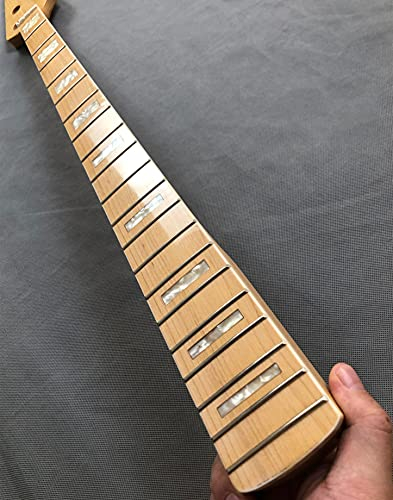 NC E-Gitarre, Bass-Hals, 4 Saiten, 20 Bünde, 86,4 cm, Ahorn-Griffbrett, glänzend, DIY-Gitarrenhals