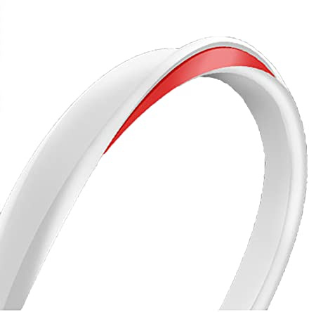 Dry and Wet Separation Water Barrier,Self Adhesive Corner Shower Splash Guard Rubber Bath Seal Strip,Edge Trim Molding Strip for Countertop,Sink Arround (Size : 130cm/51.2in)