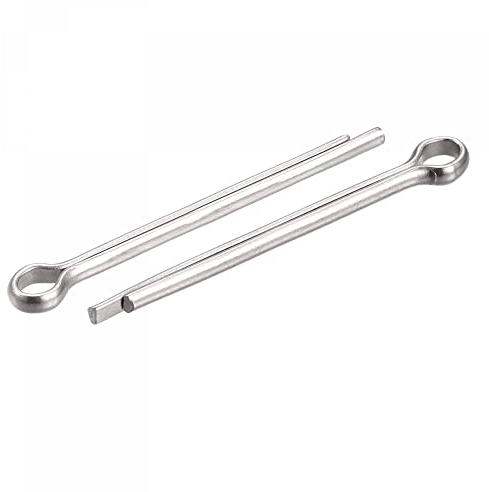 sourcing map 5Stk. Geteilter Splint 2.5mm x 30mm 316 Edelstahl Klipp Befestigung für Automobilindustrie Mechanik Silber