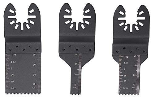 Lame Utensile Multifunzione 3 Pezzi Lama per a Oscillazione Accessori per Utensili Oscillanti Multitool per Fein ecc.