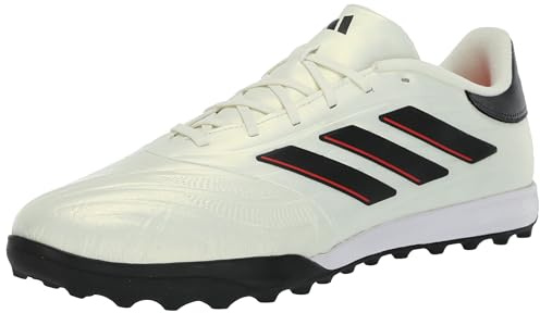 Adidas Unisex-Adult Copa Pure II League Turf, Ivory/Black/Solar Red, 13