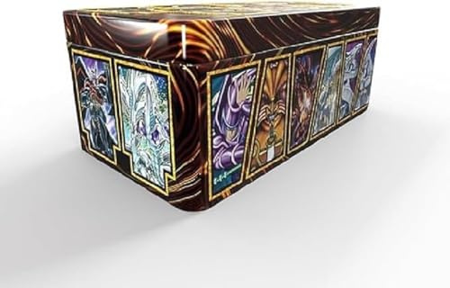 Yu-Gi-Oh! TRADING CARD GAME Tin of Dueling Heroes 25th Anniversary – Case (12 Stück) – Deutsche Ausgabe, 1. Auflage, Schwarz