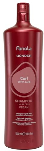 Fanola Wonder Curl Shampoo per Capelli Ricci e Ondulati, 1000ml Fanola