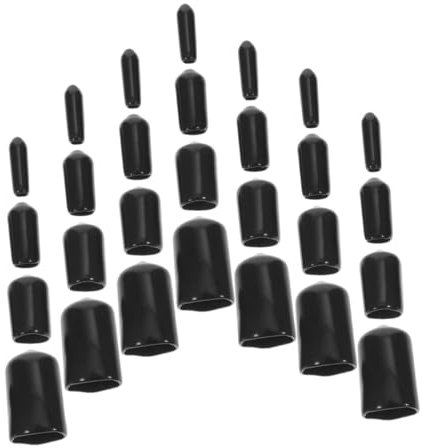 OATIPHO 80stücke Teiliges Rubber Thread Protector Robust Und Flexibel Für Schrauben Metallrohre Und Schlauchanschlüsse Geeignet Für Autozubehör Schutzkappen Mit Vier Innendurchmessern Viel