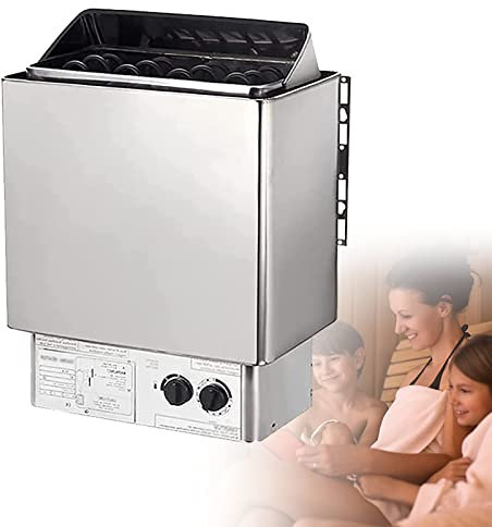 Electric Sauna Oven Wet and Dry Sauna Heater for Home Hotel Spa - Stainless Steel, 220v 4.5w(3-6m3) - Electric Sauna Oven