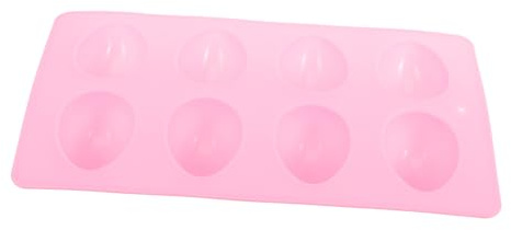 SOLUSTRE Silicone Cake Mold Cavities Oval Egg Shape for Easter Egg Molds Kitchen Baking Tool Random Color