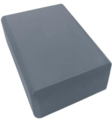 LYEAA Yoga Block Fitness Yoga Block mit abgeschrägten Kanten für das Heimtraining (Grau)
