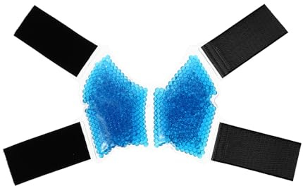ROMISBABA Impacco Freddo e Caldo per Caviglia e Piede in Pvc Morbido per Terapia del Freddo e Riabilitazione Gel Rinfrescante per Alleviare Rigidità