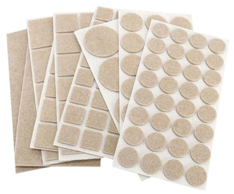 101 Pcs Thick Felt Furniture Pads - Anti-Slip & Noise Reducing Floor Protectors for Chair Legs, Table Feet, Scratch Prevention