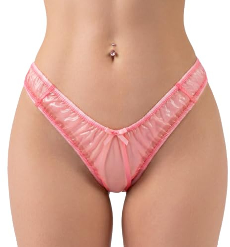 LittleForBig Little Secret See-through V-shape High Leg Plastic Panties M