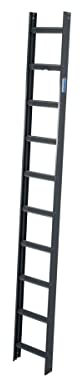 Alu-KaminkehrerLeiter anthrazit 10 Spro.