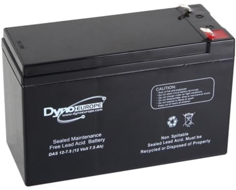 ACCUMULATORE ACCU BATTERIA AL PLOMB 12V 7,5A